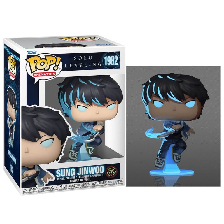 Funko Pop Sung Jinwoo Chase Solo Leveling N° 1982