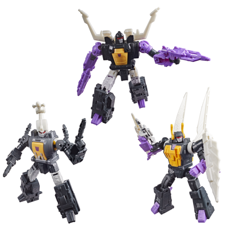 Transformers Studio Series The Transformers: The Movie MTMTE Collection Insecticon Bombshell, Insecticon Shrapnel & Insecticon Kickback