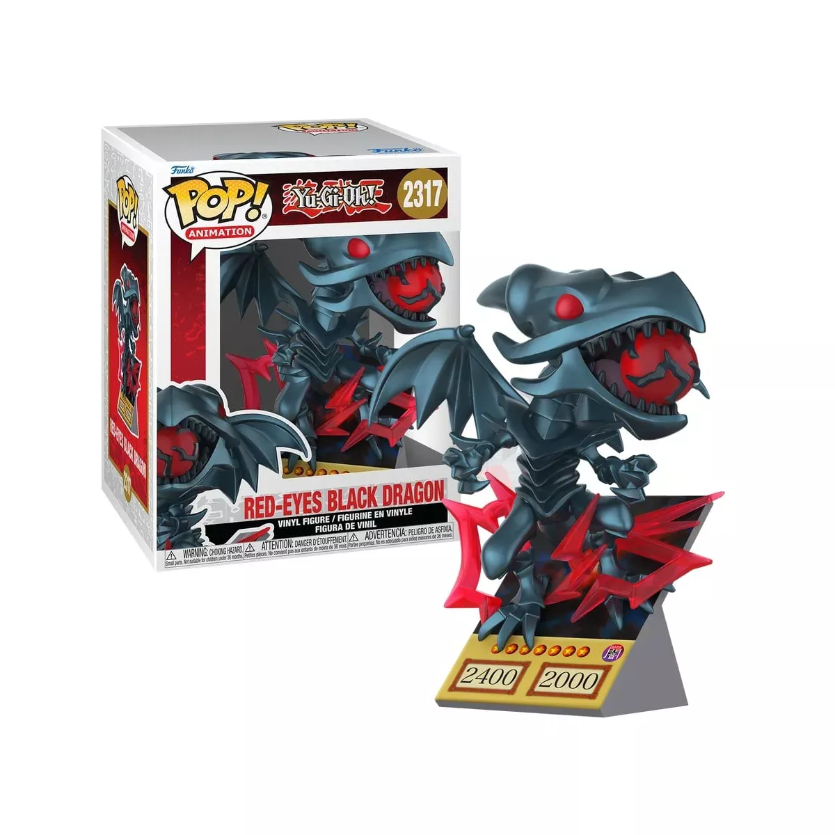 Red Eyes Black Dragon Yu-Gi-Oh Funko Pop N° 2317
