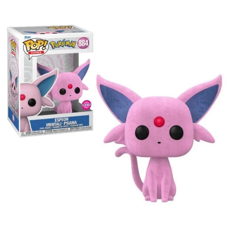 Funko Pop Espeon Flocked Pokémon Special Edition N° 884