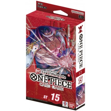 One Piece Card Game – RED Edward Newgate ST-15 – Starter Deck (ENG)