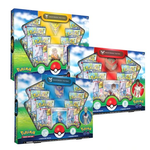Pokémon GO – Special Collection Team Instinct / Team Mystic / Team Valor – ENG