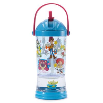 Bicchiere con cannuccia e palla di neve Toy Story