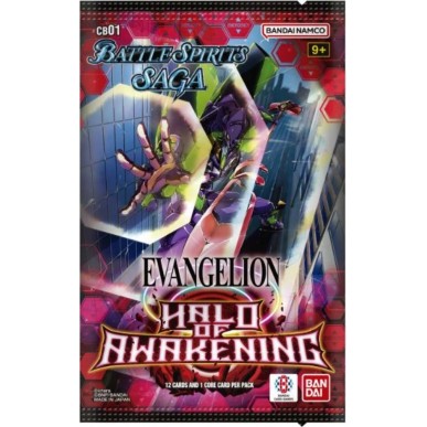 Battle Spirits Saga – Evangelion: Halo of Awakening CB01 – Busta da 12 Carte (ENG)