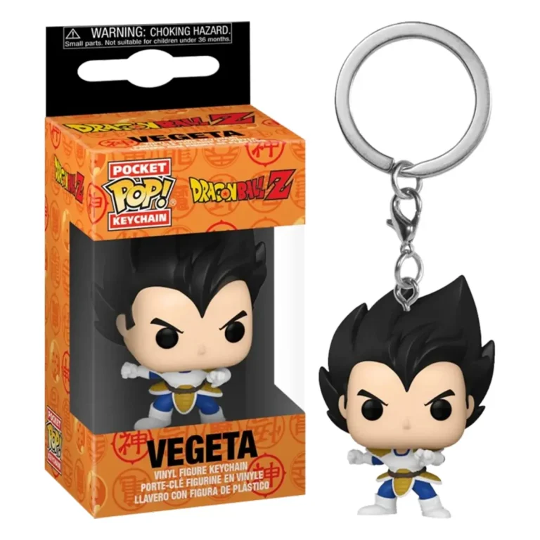 Portachiavi Funko Pocket Pop Vegeta Dragon Ball Z