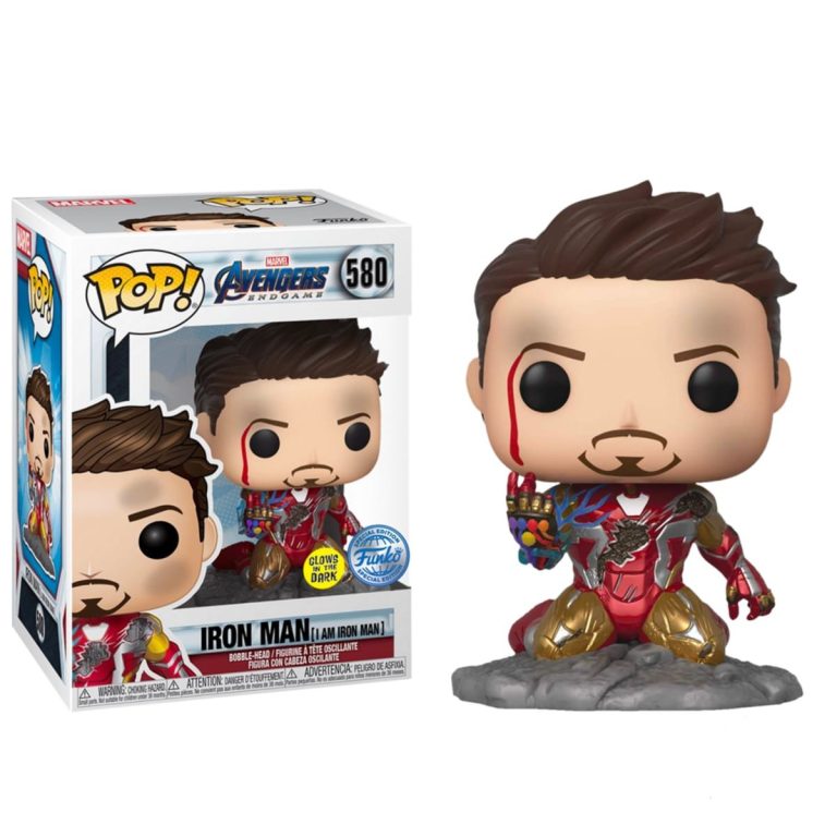 Funko Pop I Am Iron Man Marvel Endgame N° 580
