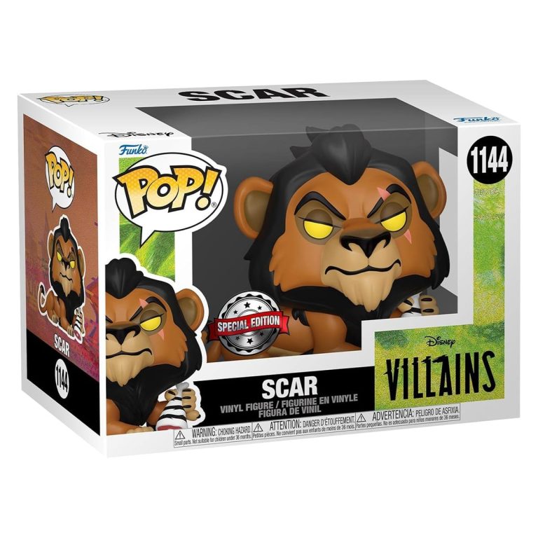 Funko Pop Scar The Lion King Disney Vinyl Figure N° 1144