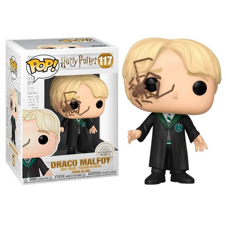 Funko Pop Draco Malfoy Whip Spider Harry Potter Vinyl Figure N° 117