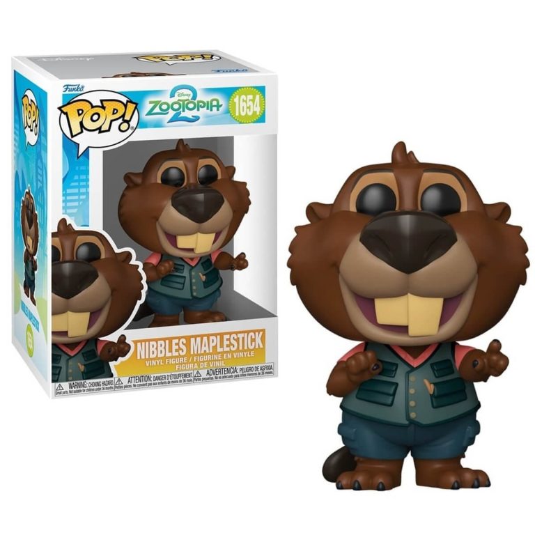 Funko Pop Nibble Maplestick Zootopia 2 Disney N° 1654