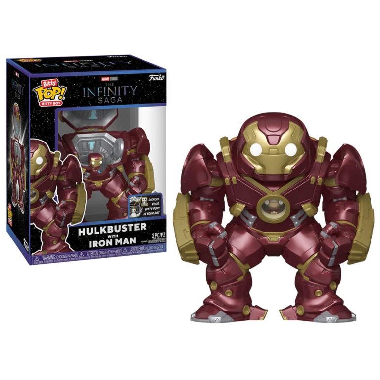 Funko Bitty Pop Hulkbuster with Iron Man Marvel Bitty Bots