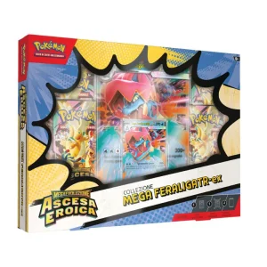 Collezione Pokémon Ascesa Eroica – Mega Feraligatr ex