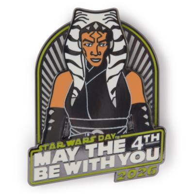 Pin in edizione limitata Ahsoka Tano “May the 4th Be With You 2026”, Star Wars Day