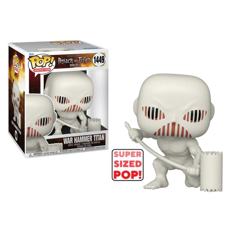 Funko Pop War Hammer Titan Attack on Titan N° 1449