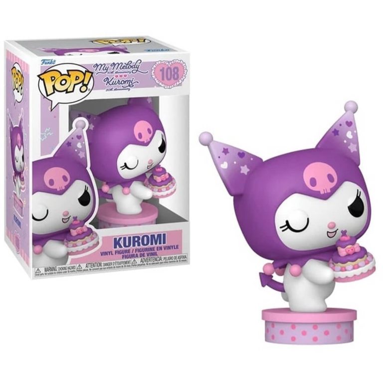 Funko Pop Kuromi 20th Anniversary with Cake N° 108