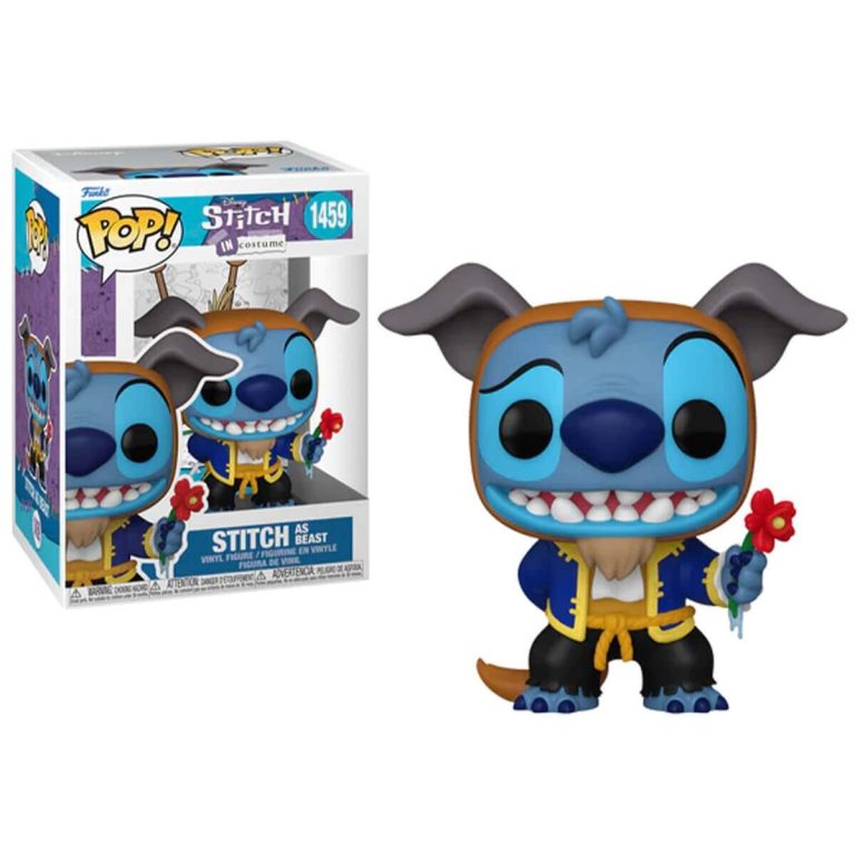 Funko Pop Stitch as The Beast Disney POP N° 1459
