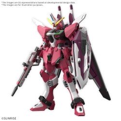 HG GUNDAM INFINITE JUSTICE & BOOSTER UNIT 1/144