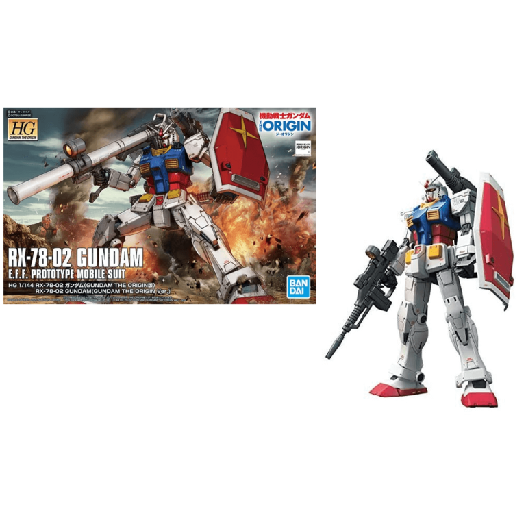 Gundam RX-78-2 The Origin Version HG 1/144 Model Kit Bandai