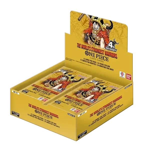 Box OP17 – The World’s Strongest Warriors – ENG – piccola ammaccatura
