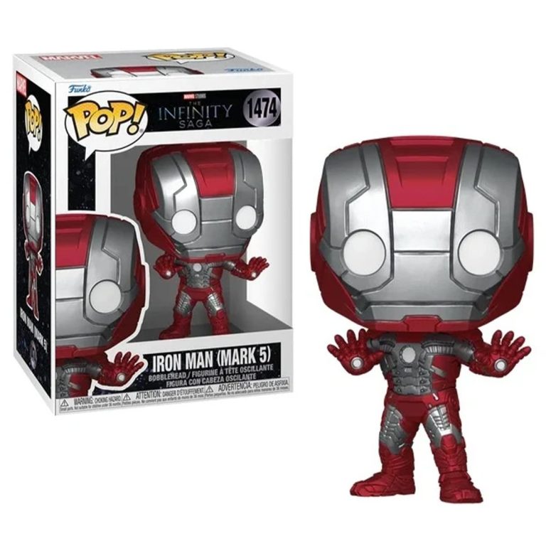 Funko Pop Iron Man Mark 5 Infinity Saga Marvel Studios N° 1474