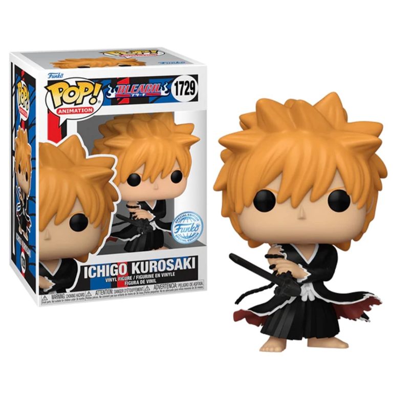 Funko Pop Ichigo Kurosaki Bleach Special Edition Anime N° 1729