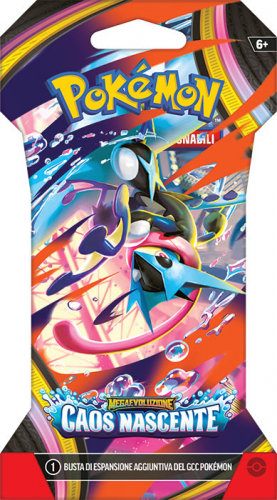 Bustina Carte Pokémon – Megaevoluzione Caos Nascente