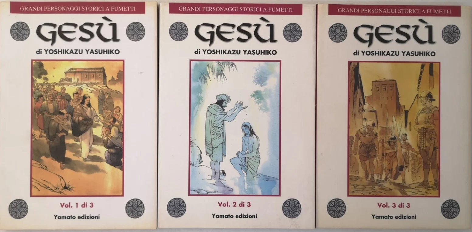 GESU SERIE MANGA COMPLETA 3 VOLUMI