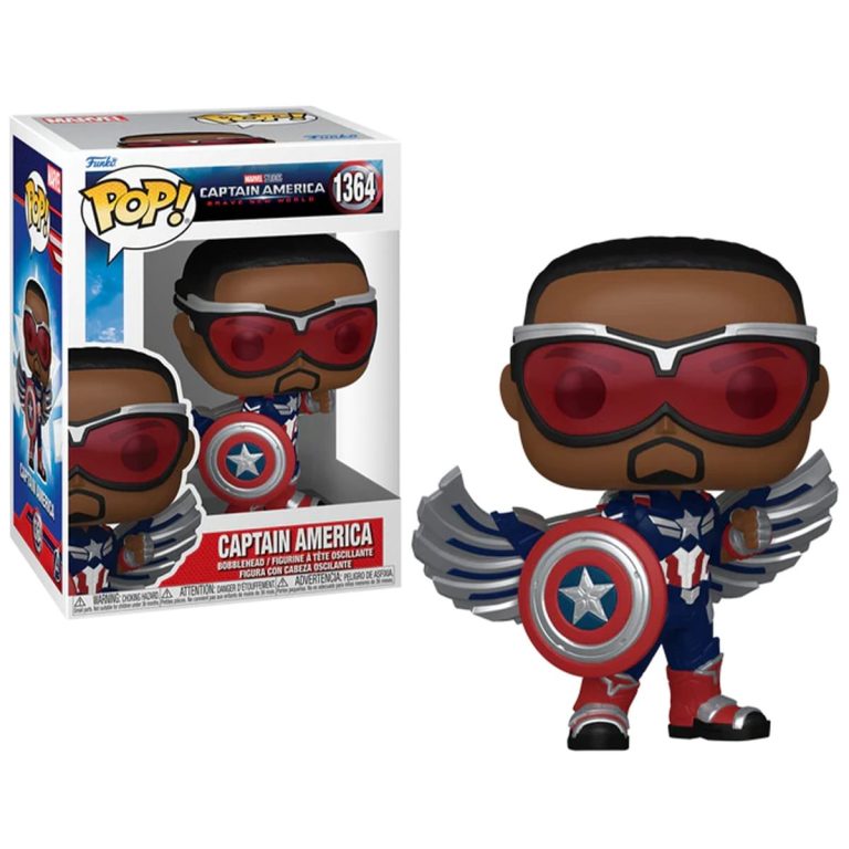 Funko Pop Captain America Brave New World Marvel N° 1364