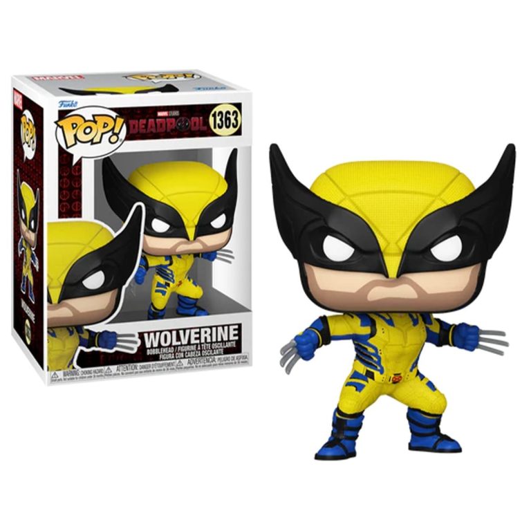 Funko Pop Wolverine Deadpool and Wolverine Marvel Vinyl Figure N° 1363