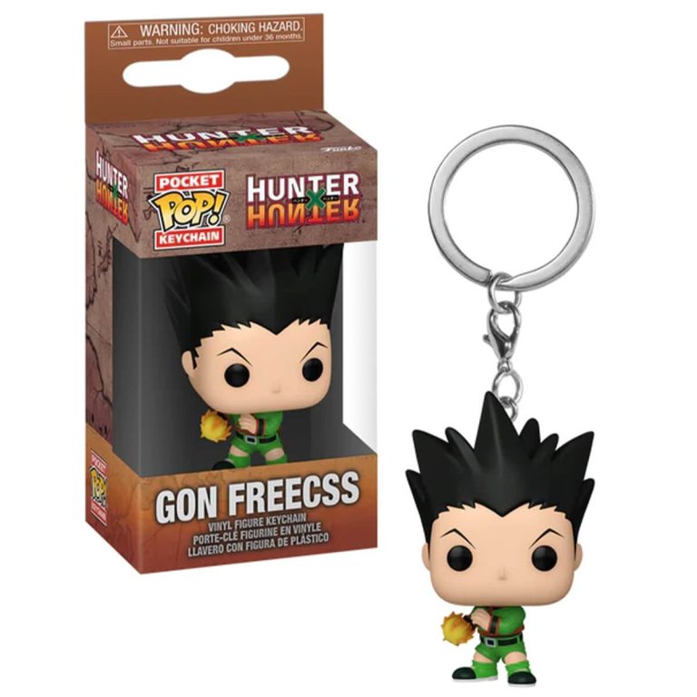 Funko Portachiavi Gon Freecss Hunter x Hunter – Pocket Pop Keychain