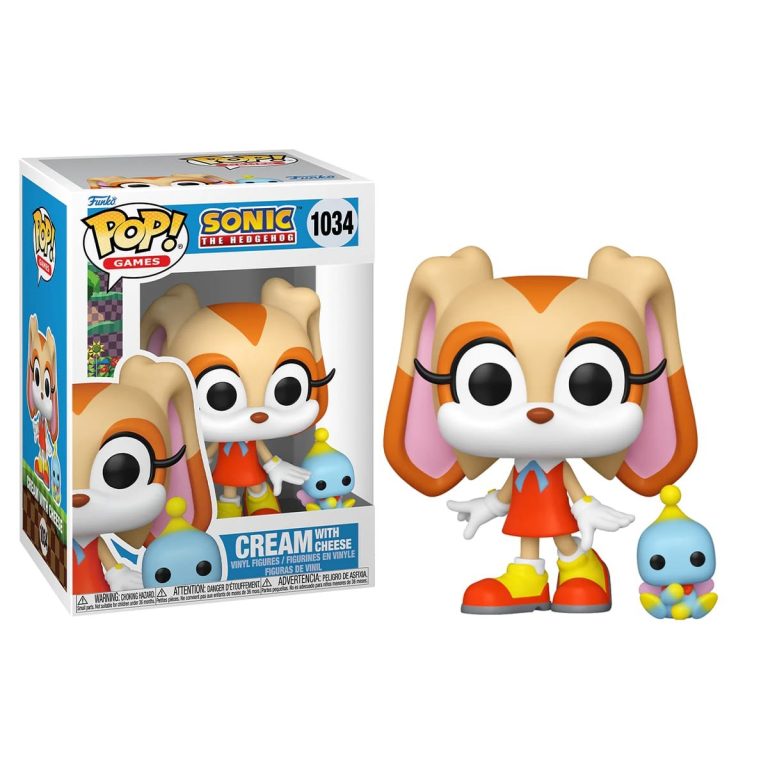 Funko Pop Cream with Cheese Sonic Pop and Buddy N° 1034