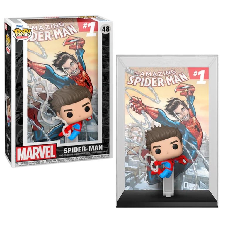Funko Pop The Amazing Spider-Man Comic Cover N° 1 Peter Parker Marvel