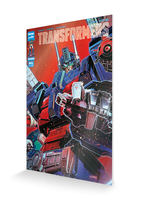 Transformers #1 · Salone del Libro Torino 2026 – Variant Cover Jhon Giang