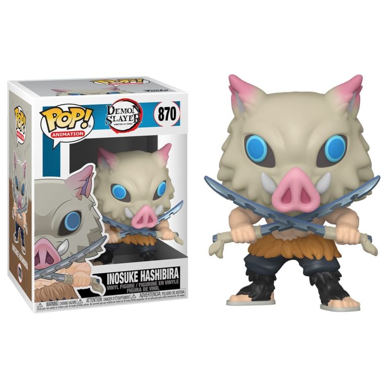 Funko Pop Inosuke Hashibira Demon Slayer Vinyl Figure N° 870