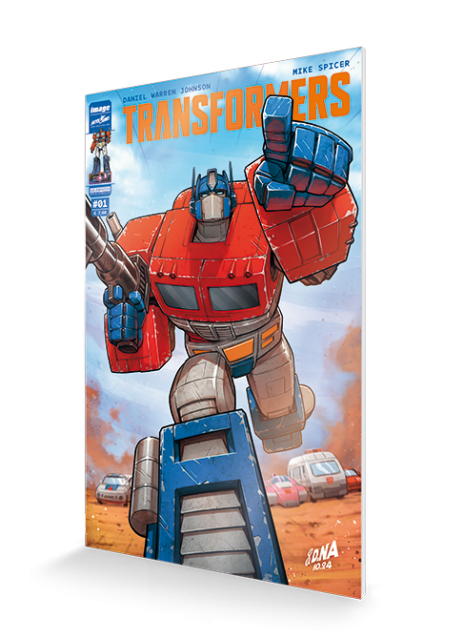 Transformers #1 · Comicon Bergamo 2026 – Variant Cover David Nakayama
