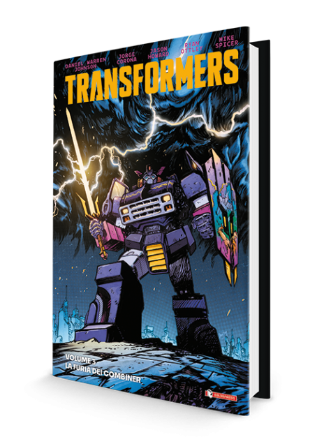 Transformers vol. 3 · La furia dei Combiner – Variant Fumetteria (Daniel Warren Johnson)