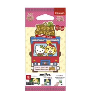 Carte Amiibo Animal Crossing: New Horizons + Sanrio