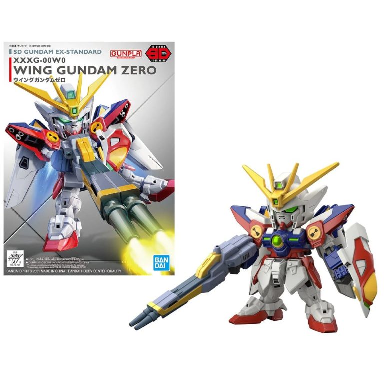 SD Gundam Ex Standard Wing Gundam Zero Model Kit Bandai