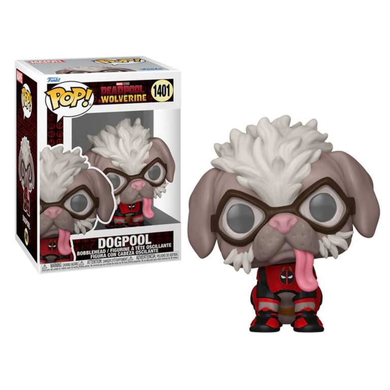 Funko Pop Dogpool Deadpool 3 Marvel Vinyl Figure N° 1401