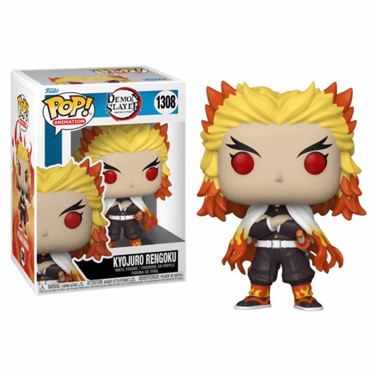 Funko Pop Rengoku 1308 – Demon Slayer Vinyl Figure