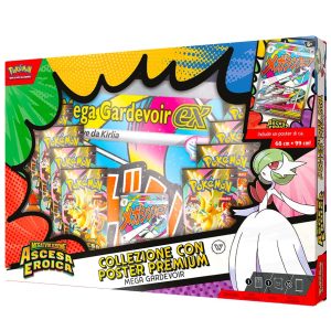 Collezione con poster premium Gardevoir – Ascesa Eroica – ITA
