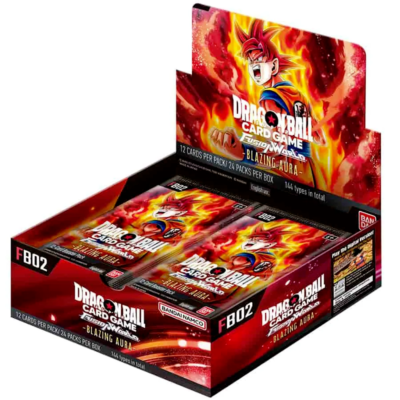 Box Fb02 Dragon Ball Super Card Game Fusion World Blazing Aura FB-02