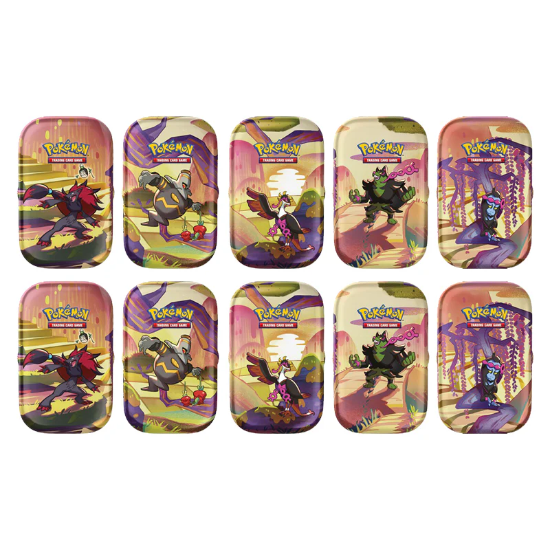 Mini Tin – Scarlatto e Violetto Segreto Fiabesco – 1 artwork casuale