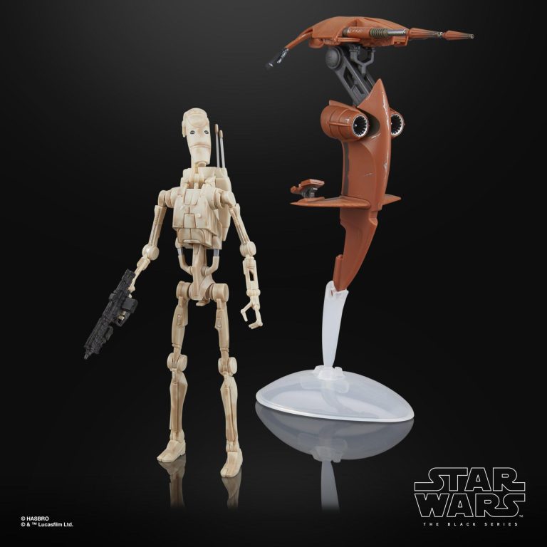 STAR WARS The Black Series Action Figure Set – STAP & Battle Droid