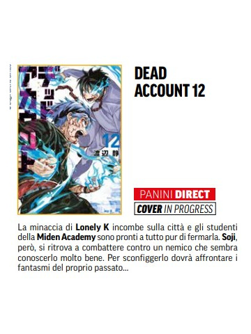 *PREORDER* DEAD ACCOUNT 12