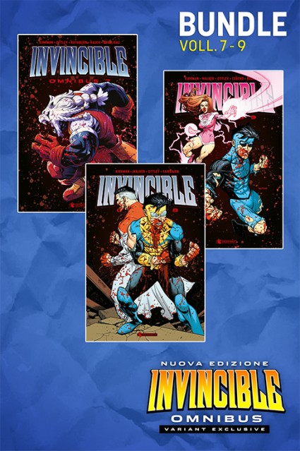 Invincible Omnibus Nuova Edizione Variant Exclusive – Bundle voll. 7-9 · PRE-ORDER