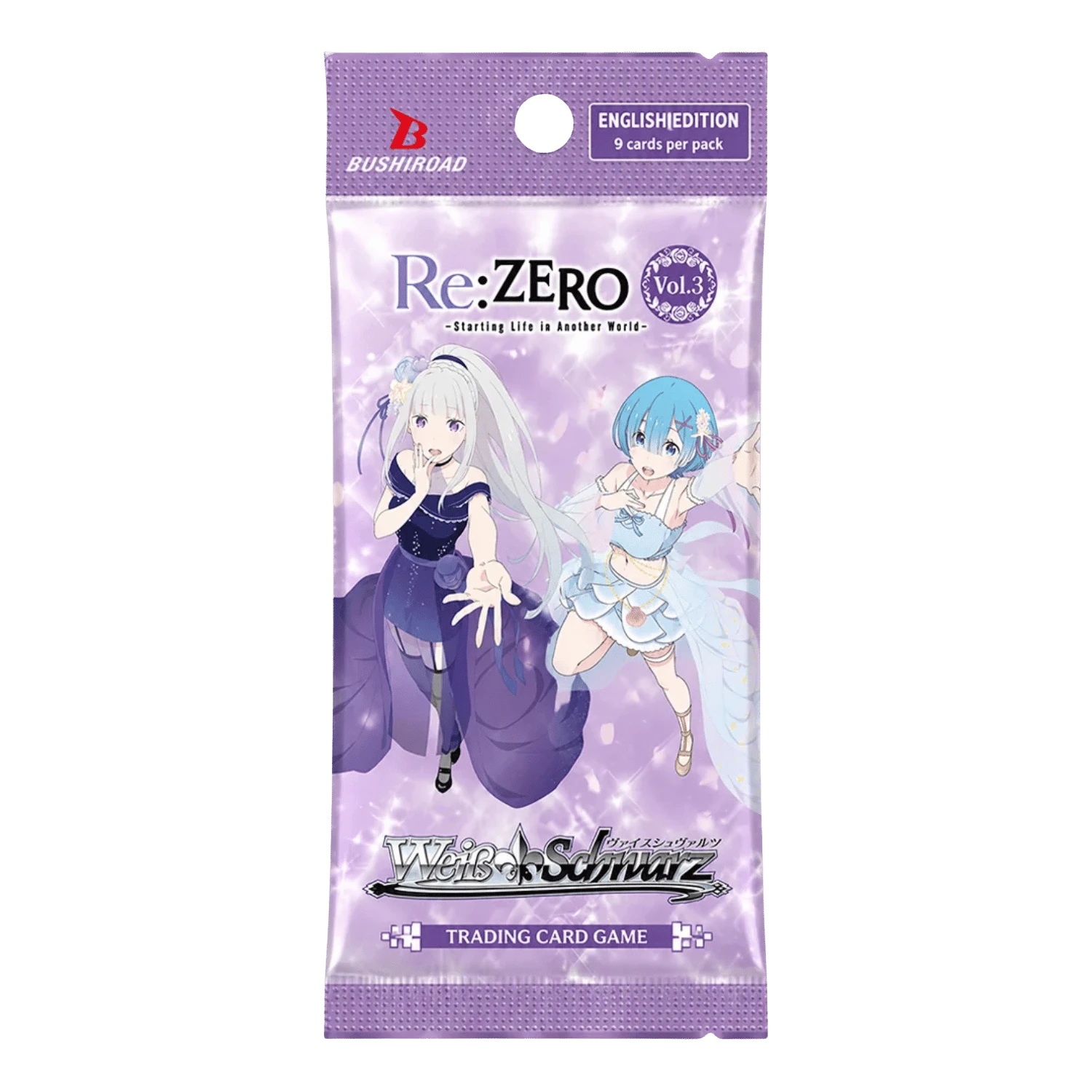 Weiss Schwarz: Re:Zero VOL 03 – BOOSTER PACK – ENG