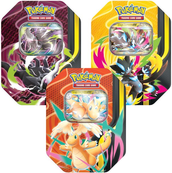 Carte Pokemon Tin Megaforze – ASSORTITO