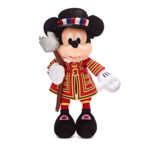 Peluche piccolo Topolino guardiano della Torre di Londra