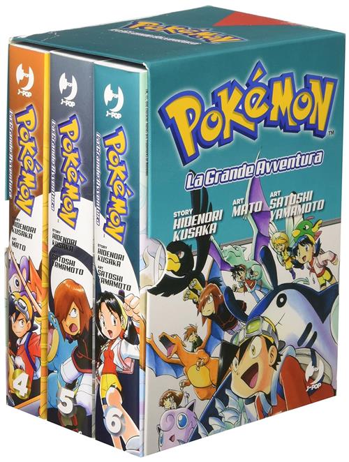 POKEMON LA GRANDE AVVENTURA BOX 2 – ORO, ARGENTO E CRISTALLO