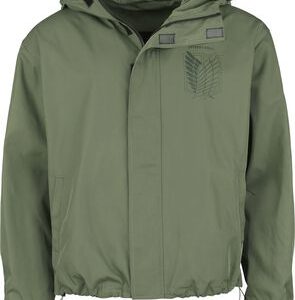 Titan Silhouette | Giacca di mezza stagione | verde | Attack On Titan